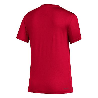 Women's adidas Red Real Salt Lake AEROREADY Club Icon T-Shirt