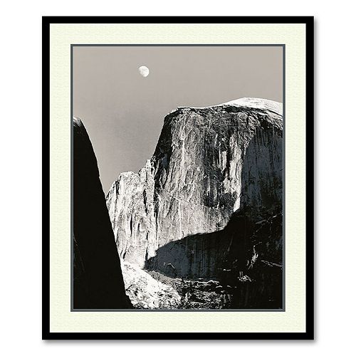 Moon Over Half Dome Framed Wall Art