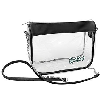 Michigan State Spartans Hype Stadium Crossbody Clear Bag