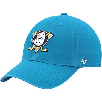 Women's '47 Teal Anaheim Ducks Clean Up Adjustable Hat