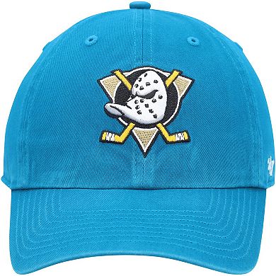 Women's '47 Teal Anaheim Ducks Clean Up Adjustable Hat