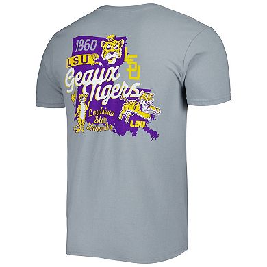 Men's Graphite LSU Tigers Vault State Comfort T-Shirt