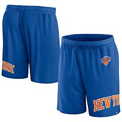 MENS SMALL NBA NEW YORK KNICKS BASKETBALL SHORTS