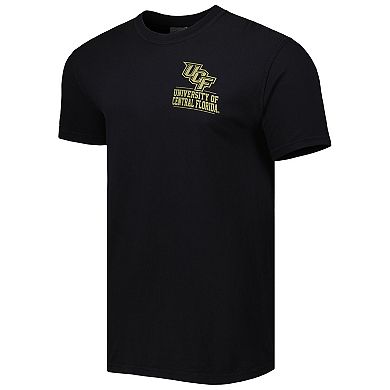 Men's Black UCF Knights Logo Campus Icon T-Shirt