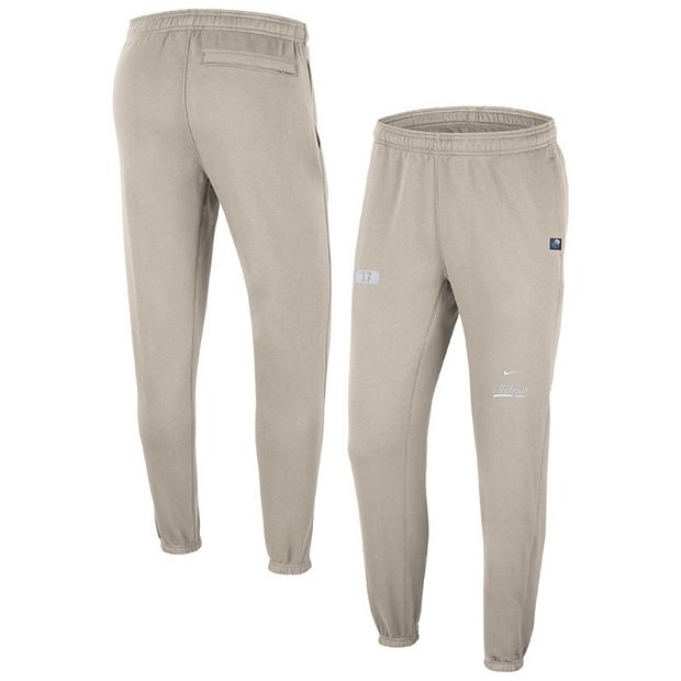 Men s Nike Cream Michigan Wolverines Jogger Pants