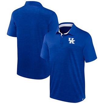 Men's Fanatics Branded Heather Royal Kentucky Wildcats Classic Homefield Polo