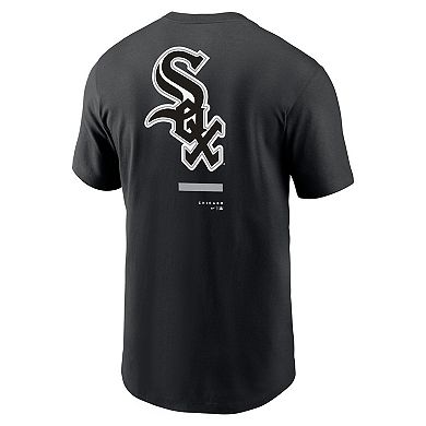Men's Nike Black Chicago White Sox Over the Shoulder T-Shirt