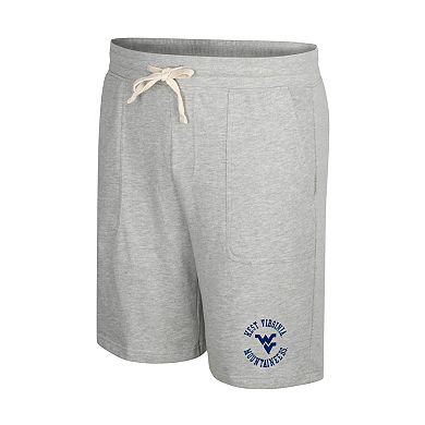 Men's Colosseum Heather Gray West Virginia Mountaineers Love To Hear This Terry Shorts