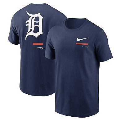 Men's Nike Navy Detroit Tigers Over the Shoulder T-Shirt