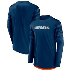 Lids Chicago Bears Junk Food Thermal Henley Long Sleeve T-Shirt - Navy