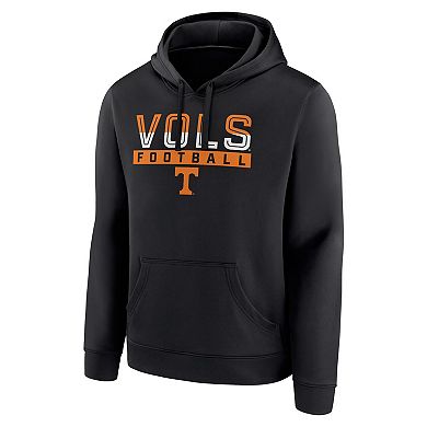 Men's Fanatics Branded Black Tennessee Volunteers Favorite Weekend Pullover Hoodie