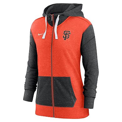 Women's Nike Orange San Francisco Giants Full-Zip Hoodie