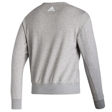 Men's adidas Gray Vegas Golden Knights Reverse Retro 2.0 Vintage Pullover Sweatshirt