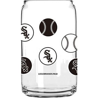 Chicago White Sox 16oz. Smiley Can Glass