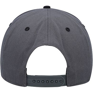 Men's '47 Charcoal/Black Vegas Golden Knights Super Hitch Adjustable Snapback Hat