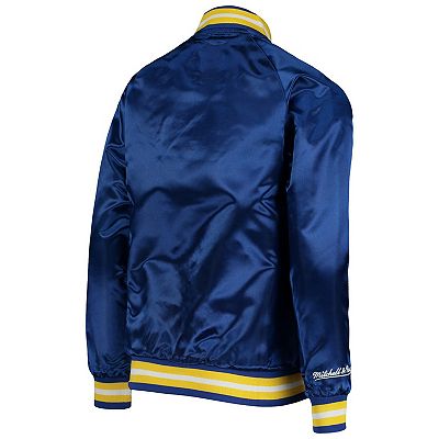 Youth Mitchell & Ness Royal Golden State Warriors Hardwood
