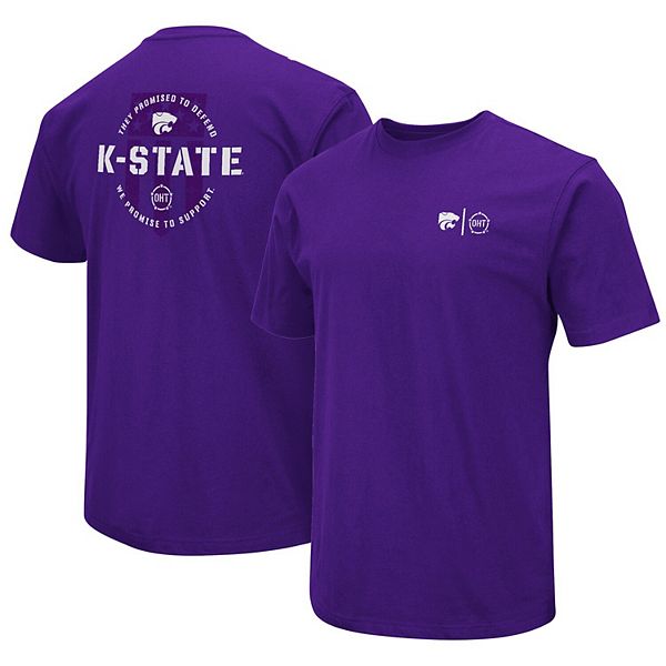 Men's Colosseum Purple Kansas State Wildcats OHT Military Appreciation ...