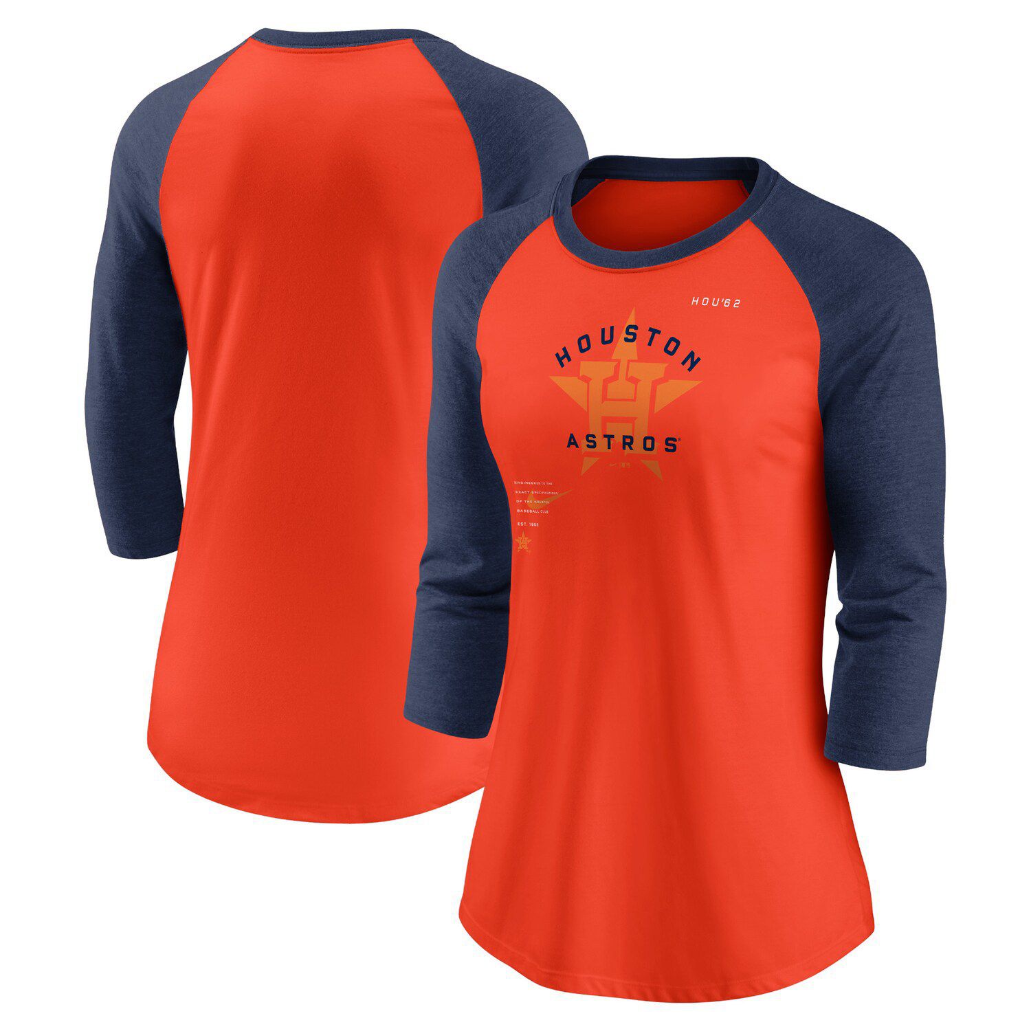Nike Toddlers' Houston Astros City Wordmark Graphic Short Sleeve T-shirt