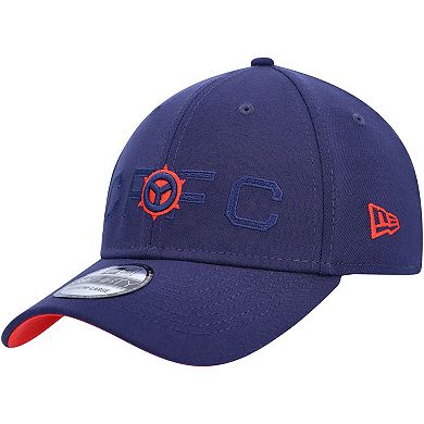 Men's New Era Navy Chicago Fire Kick Off 39THIRTY Flex Hat