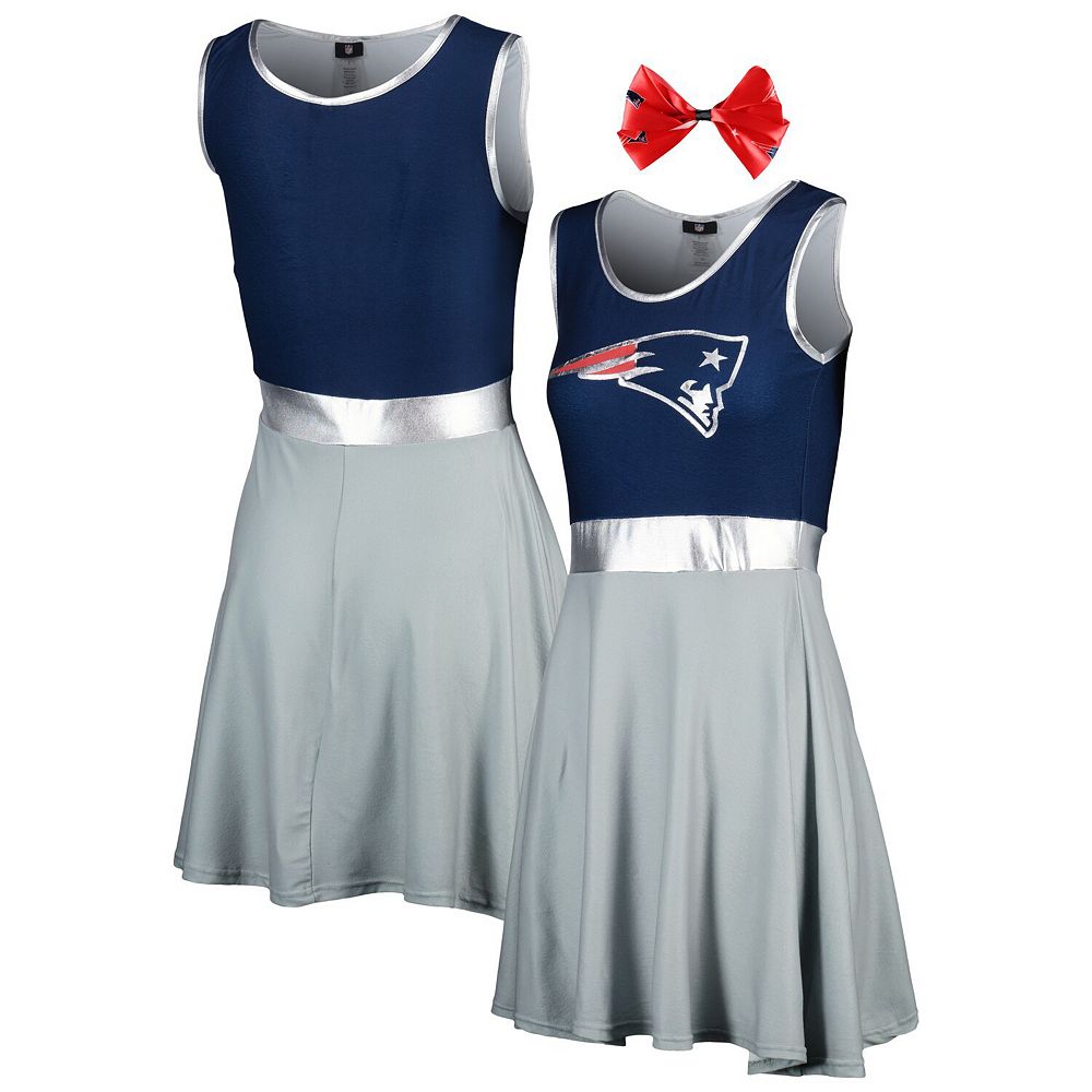 Women's Navy/Gray New England Patriots Game Day Costume