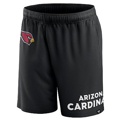 Men's Fanatics Branded Black Arizona Cardinals Clincher Shorts