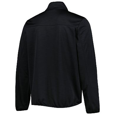 Men's G-III Sports by Carl Banks Black San Jose Sharks Closer Transitional Full-Zip Jacket