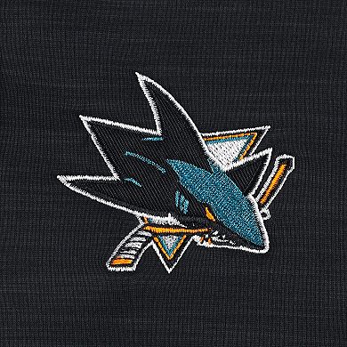Men's G-III Sports by Carl Banks Black San Jose Sharks Closer Transitional Full-Zip Jacket