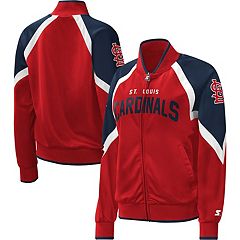 Profile Men's Red St. Louis Cardinals Big & Tall Tricot Track Full