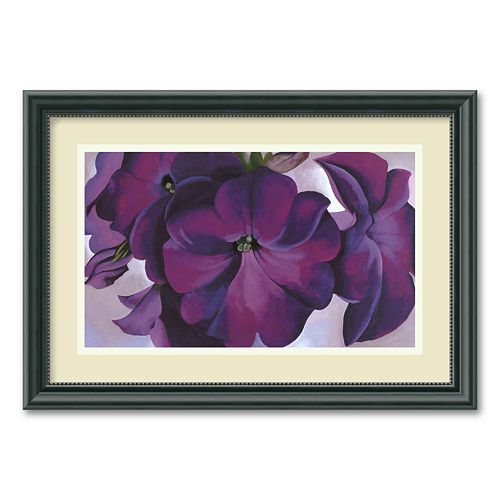 Petunias, 1925 Framed Wall Art