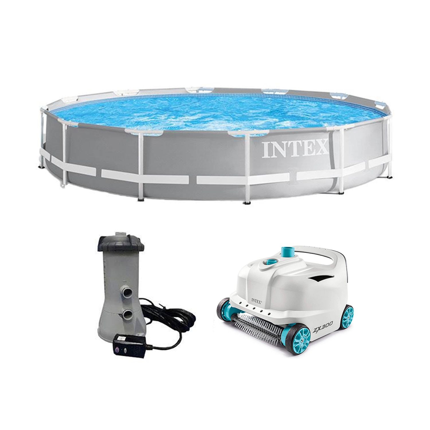 Intex 28635EG 1500 GPH Easy Set Above Ground Swimming Pool Pump Filter  System