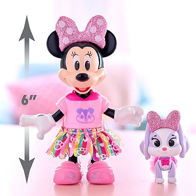 Disney's Minnie Mouse Glitter & Glam Pet Fashion Set by Just Play