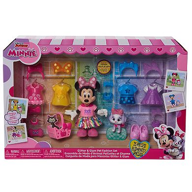 Disney's Minnie Mouse Glitter & Glam Pet Fashion Set by Just Play