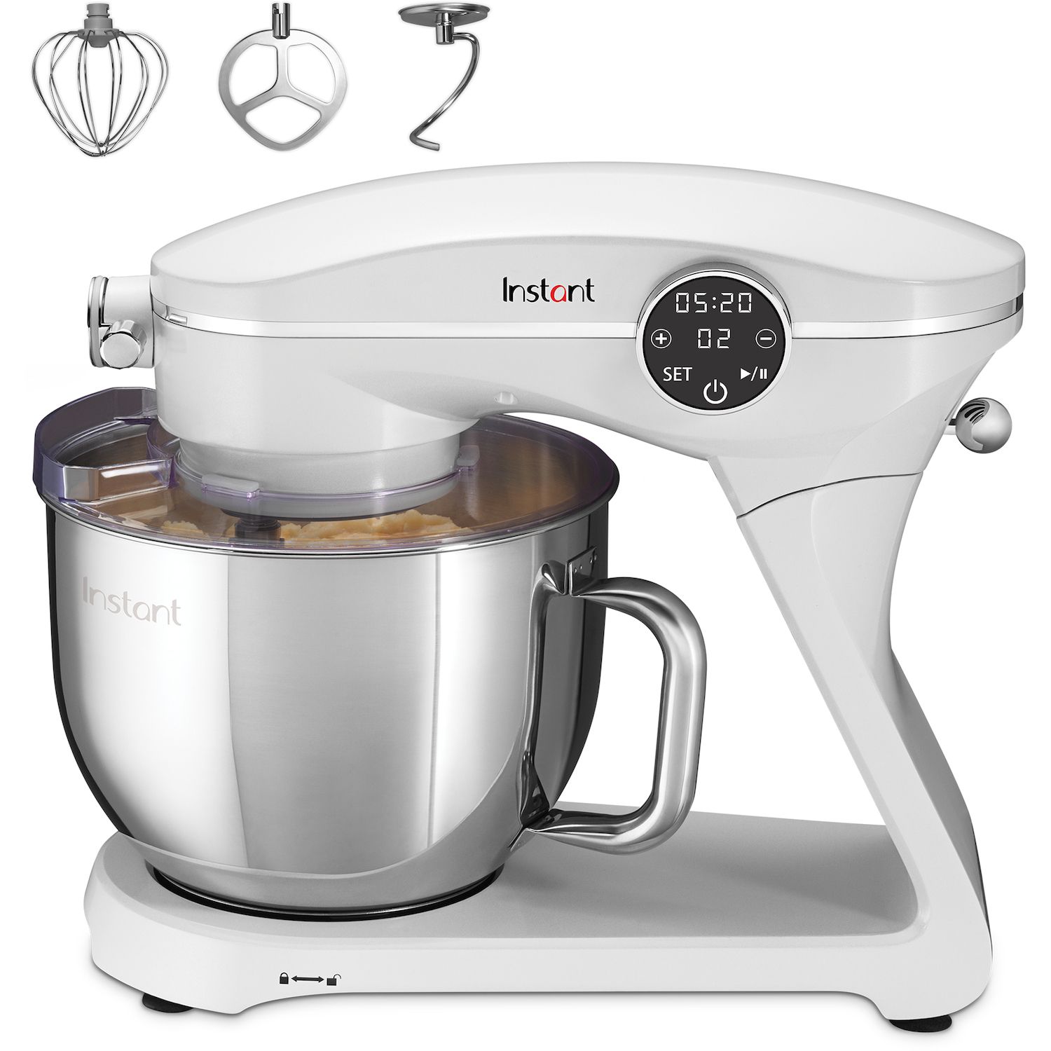 7 Speed Stand Mixer, 4 Quart, Blue - 63393