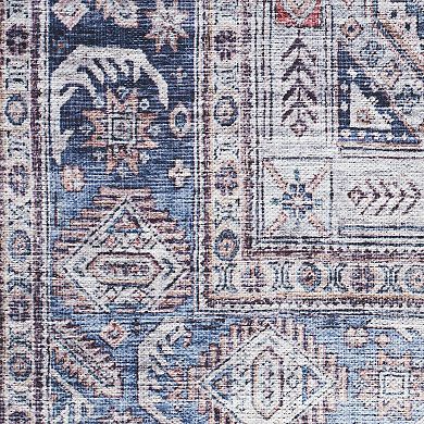 Nourison Brilliance Vintage Medallion Washable Indoor Rug