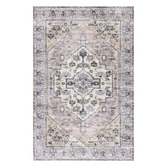 Nourison Brilliance Medallion Washable Indoor Rug