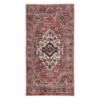 Nourison Brilliance Medallion Washable Indoor Rug