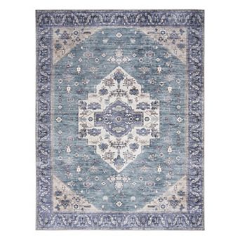 Nourison Brilliance Medallion Washable Indoor Rug