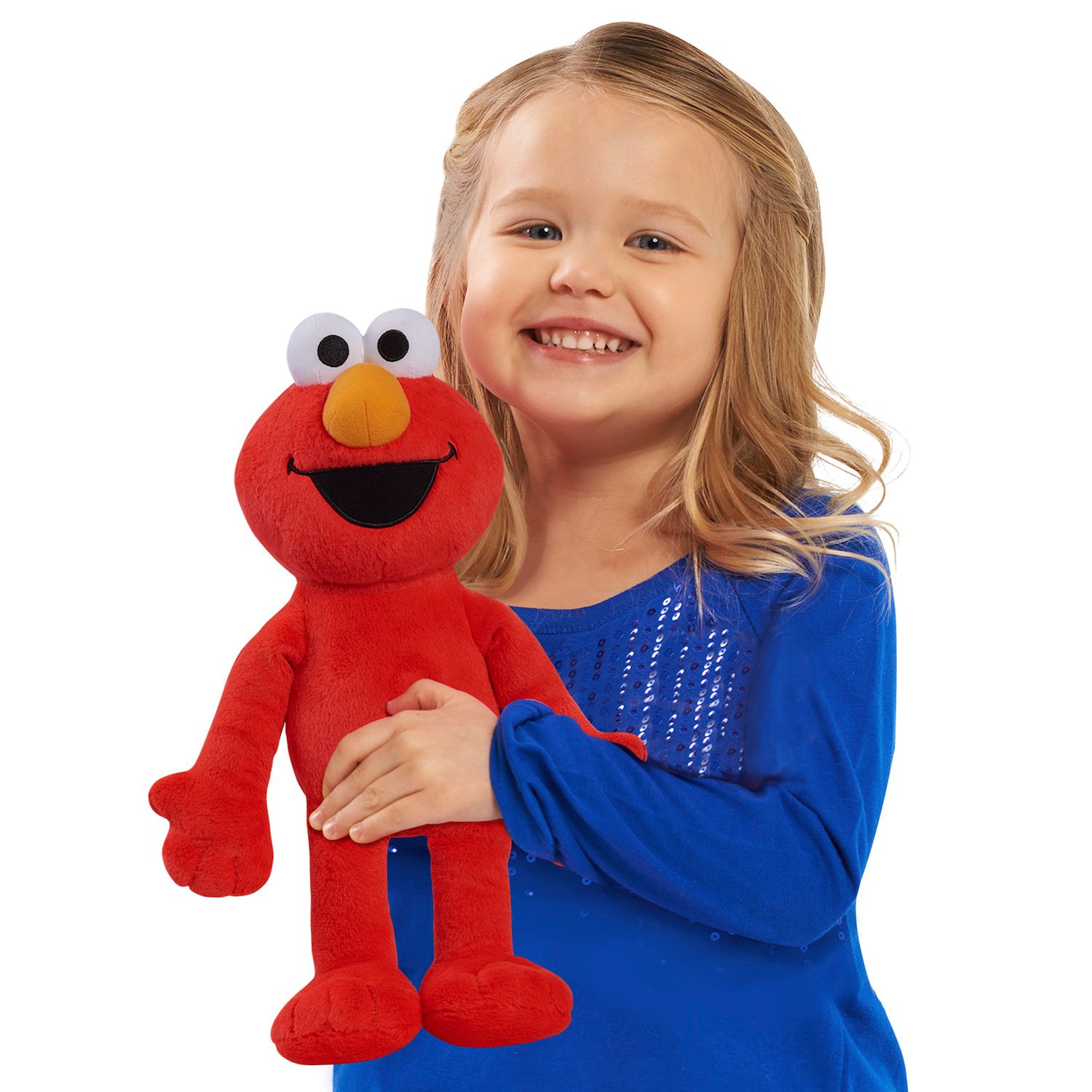 Детская мягкая игрушка Just Play Sesame Street Large Plush Elmo — фото 2