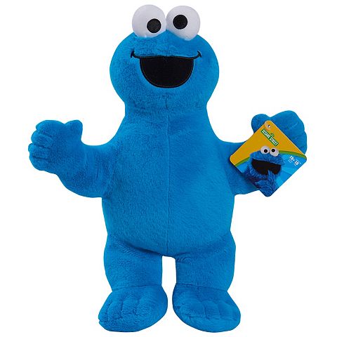 Детские мягкие игрушки Just Play Sesame Street Kohls Large Plush Cookie Monster