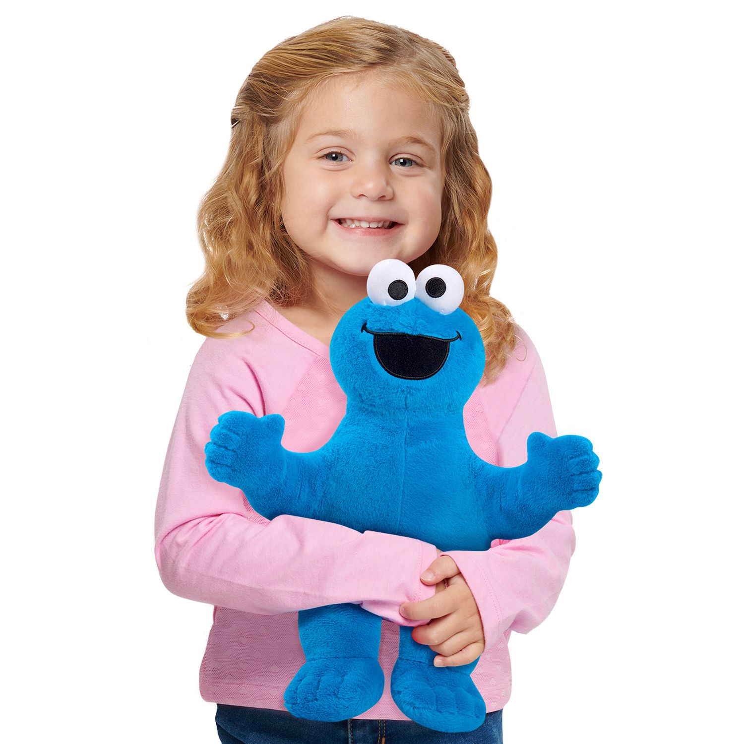 Детская мягкая игрушка Just Play Sesame Street Kohls Large Plush Cookie Monster — фото 2