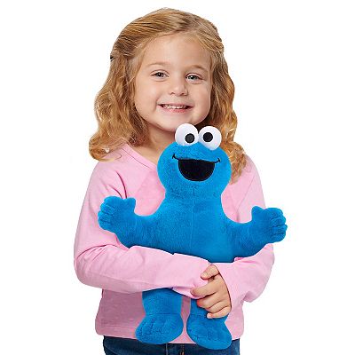 Large cookie monster stuffed animal clearance