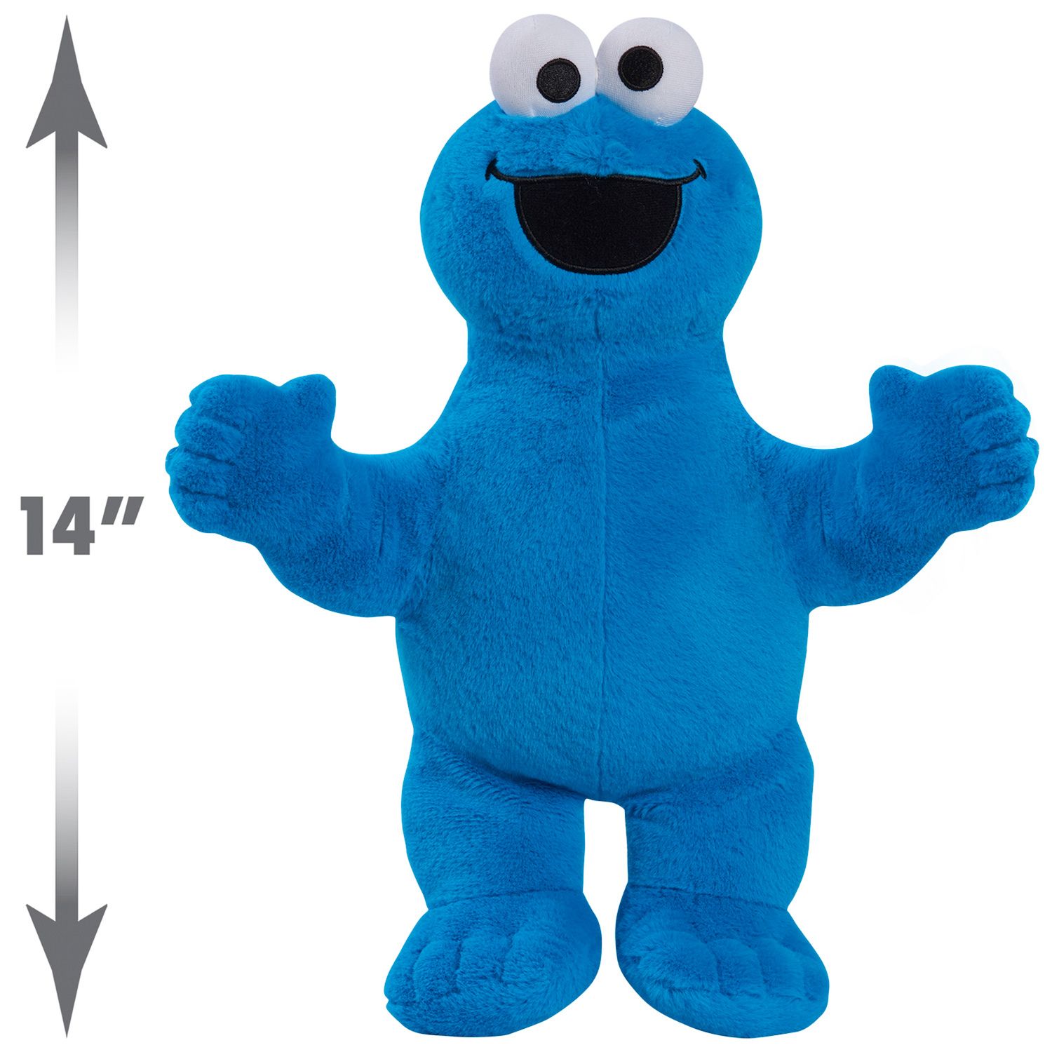Детская мягкая игрушка Just Play Sesame Street Kohls Large Plush Cookie Monster — фото 3
