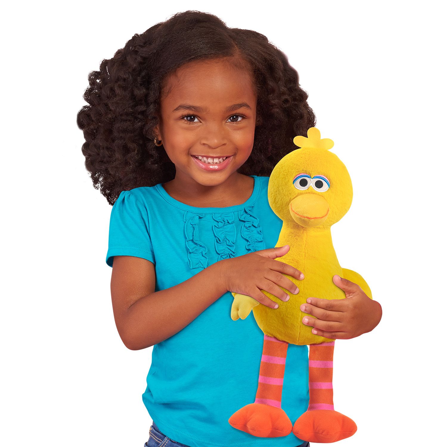 Детская мягкая игрушка Just Play Sesame Street Large Plush Big Bird — фото 2
