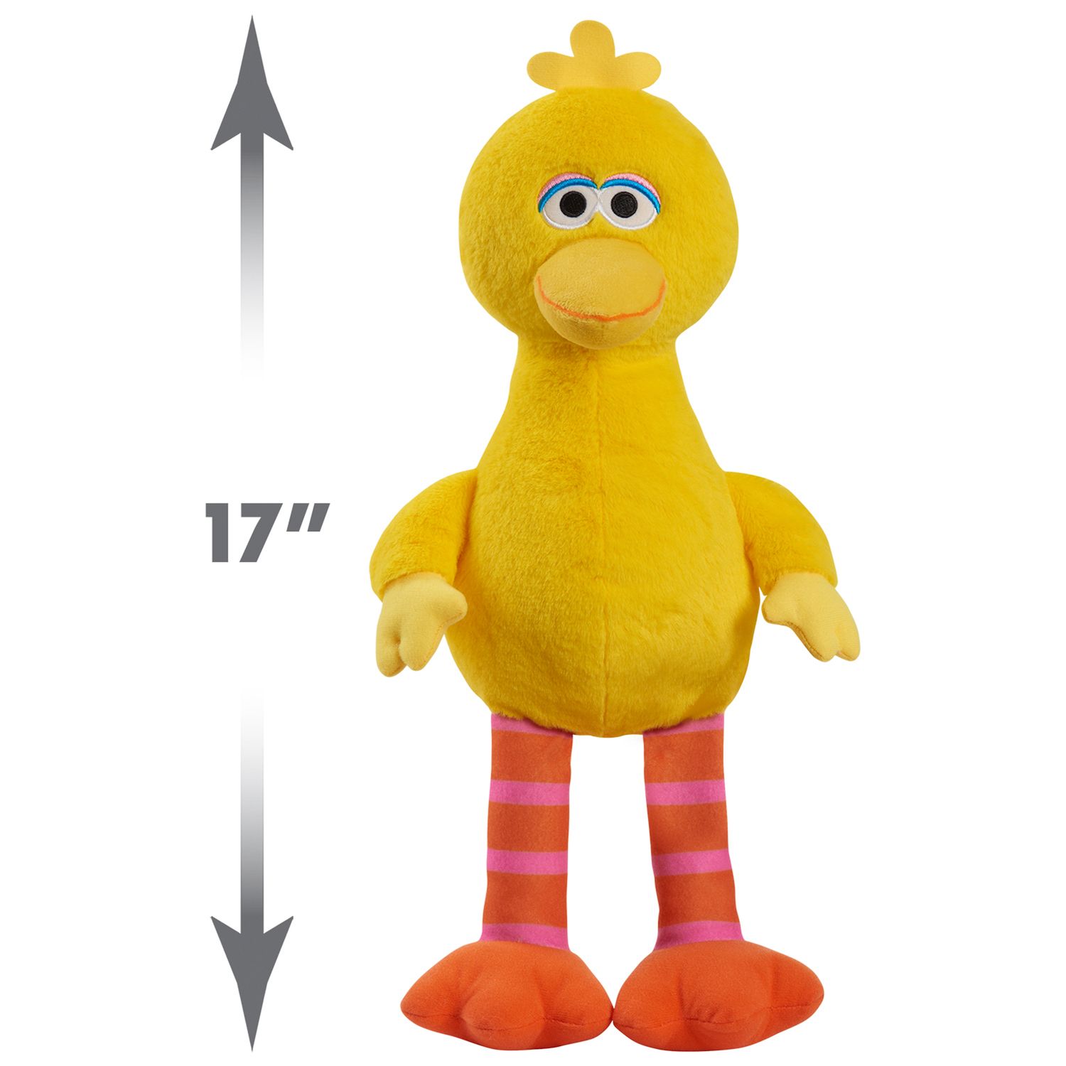 Детская мягкая игрушка Just Play Sesame Street Large Plush Big Bird — фото 3
