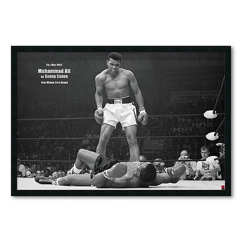 Ali - Liston Framed Wall Art