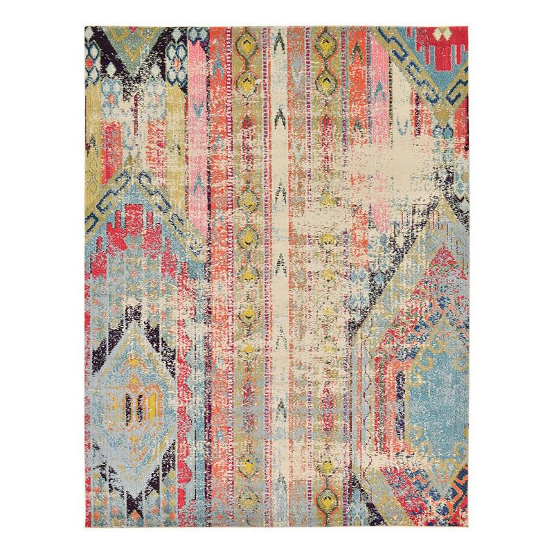 Unique Loom Yosemite Sedona Rug, Multicolor, 8Ft Rnd