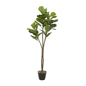 Stella & Eve Foliage Artificial 5.25-ft. Tree Floor Decor