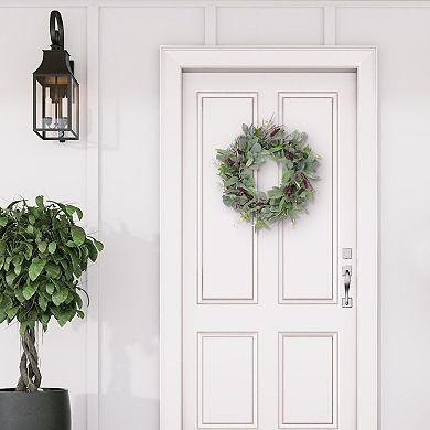 Puleo International Inc. Artificial Lavender Spring Wreath