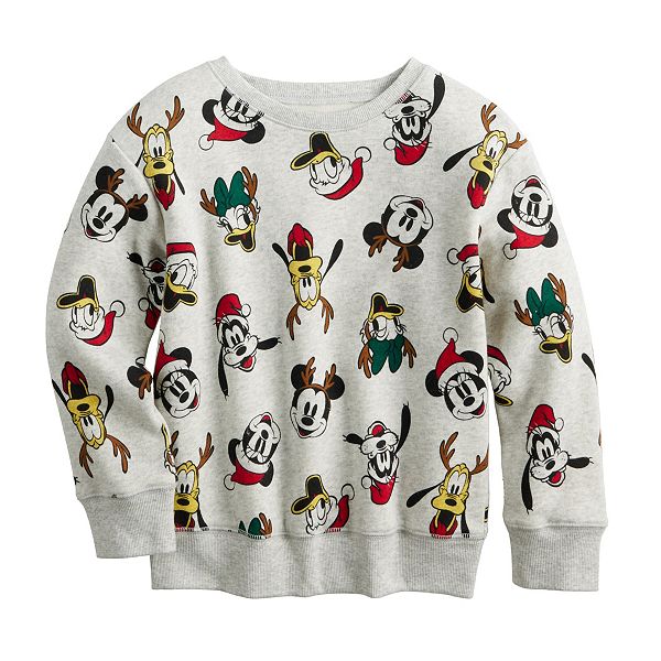 Disney's Mickey Mouse & Friends Boys 4-12 Christmas Graphic Fleece ...