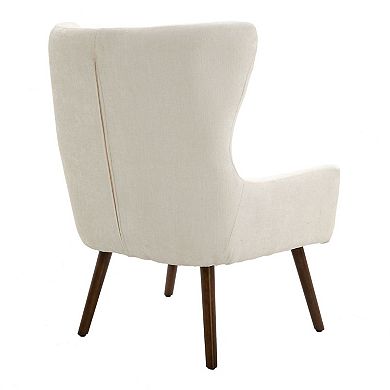 Carolina Living Claudie Wing-Back Accent Chair